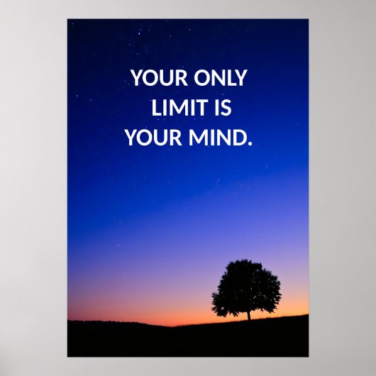 Positives Affirmative Poster (Vorne)