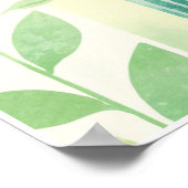 Positives Affirmative Poster der schwarzen Frau (Ecke)