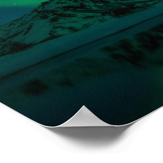 Positives Affirmative Zitat Poster (Ecke)