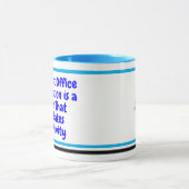 Positives Arbeitsteam (Co-Worker-Geschenk) Motivie Tasse (Zentrum)