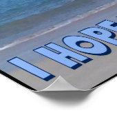 Positives Attitude Poster (Ecke)