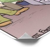 Positives Batterieposter Poster (Ecke)