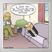 Positives Batterieposter Poster (Vorne)