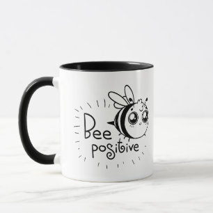 Positives Bienen-Tasse Tasse