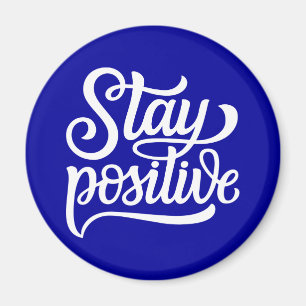 Positives Blau bleibe Magnet