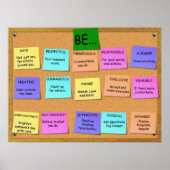 POSITIVES DENKEN - 15 Punkte Poster (Vorne)