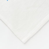 Positives Denken Bee Positive Niedliche Biene Fleecedecke (Ecke)