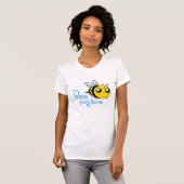 Positives Denken Bee Positive Niedliche Biene T-Shirt (Vorne ganz)