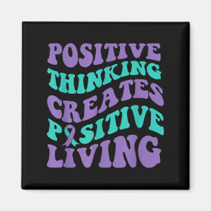 Positives Denken Psychische Gesundheit Bewusstsein Magnet