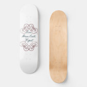 Positives Denken Skateboard (Vorderseite)