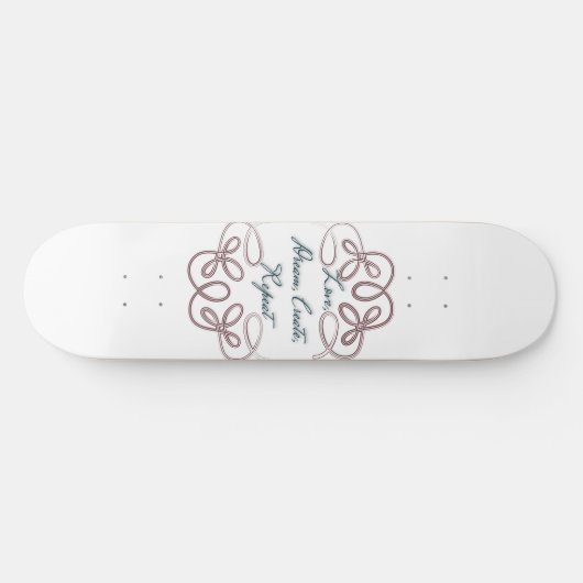 Positives Denken Skateboard (Horizontal)