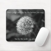 Positives Denken Sprichwort mit Dandelion Mousepad (Mit Mouse)