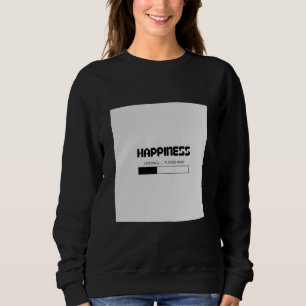 Positives Denkweise-Grafik-T-Shirt   Minimalistisc Sweatshirt