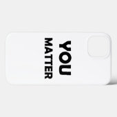 Positives Design - Sie sind wichtig Case-Mate iPhone Hülle (Rückseite (Horizontal))