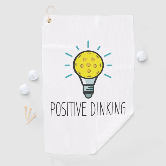 Positives Dinking Pickleball Handtuch (Insitu)
