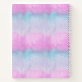 Positives Energieangebot Personalisiert rosa Wasse Notizblock (Rückseite)