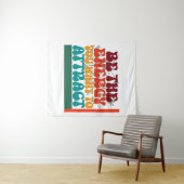 Positives Energiekogramm Wandteppich (Beispiel (Horizontal))