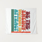 Positives Energiekogramm Wandteppich (Vorderseite (Horizontal))