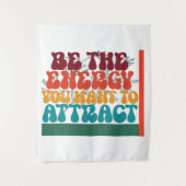 Positives Energiekogramm Wandteppich (Vorderseite)