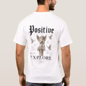 Positives Explore Rückendruck T-Shirt (Rückseite)