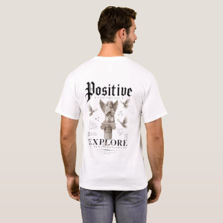 Positives Explore Rückendruck T-Shirt