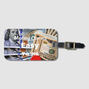 Positives Geld Gepäckanhänger