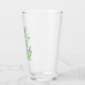 Positives Grün Ihre Stimme Matter Motivation Zitat Glas (Links)