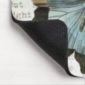 Positives inspirational Zitat des Vintagen Mousepad (Ecke)