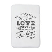 Positives Körperbild, Liebe Ihrer Haut Badematte (Vorderseite Vertikal)