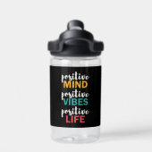 Positives Leben Trinkflasche (Rückseite)