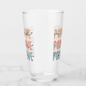 Positives Mind Vibes Life Affirmation Zitat Glas (Rechts)