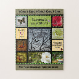 Positives n Emporheben Puzzle