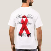 Positives Negativ? T - Shirt (Rückseite)