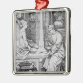 Positives Organ Ornament Aus Metall (Links)