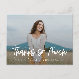 Positives Outlook Abschluss Foto Vielen Dank Postkarte