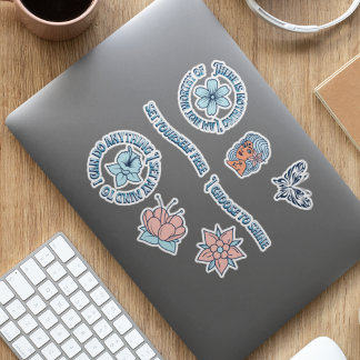 Positives Quotenhecker-Paket Aufkleber