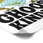 Positives Rainbow Peace Hippie Wählen Sie Kindness Poster (Ecke)