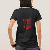 Positives T-Shirt mit Selbstliebe-Zitat (Rückseite)