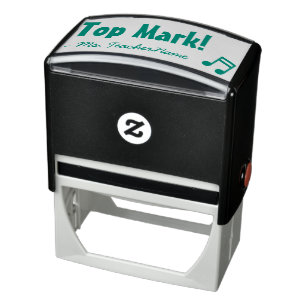Positives "Top Mark!" Tutor Rubber Briefmarke Permastempel