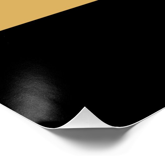 Positives Vibes erfrischendes Design Poster (Ecke)