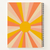 Positives Vibes-Notebook Notizblock (Rückseite)