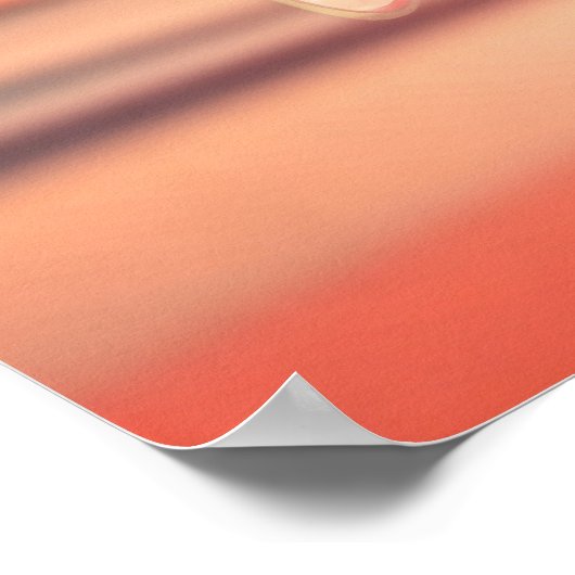 Positives Vibes Poster (Ecke)