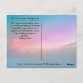 Positives Zitat aus Gold sieht in allem gut aus Postkarte (Rückseite)