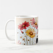 Positives Zitat Blumenvase Tasse (Links)