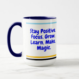 Positives Zitat für Kollegen Einzigartige Motiva Tasse