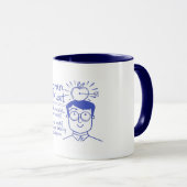 Positives Zitat Inspiration Tasse (VorderseiteRechts)