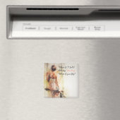 Positives Zitat Kühlschrank Magnet (In Situ (Geschirrspüler))