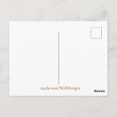 Positives Zitat Postkarte (Rückseite)