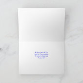 Positives Zitat - Schleiernebel Hubble-Bild Karte (Innenseite)