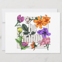 Positives Zitat Sei glücklich und Garten-Blume